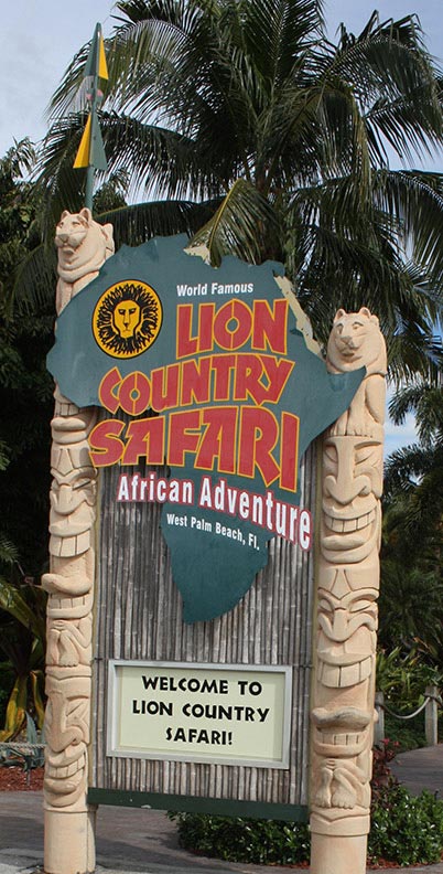 Lion Country Safari Florida Opened In 1967 In Rural Western Palm Beach County Sol Y Mar Magazine