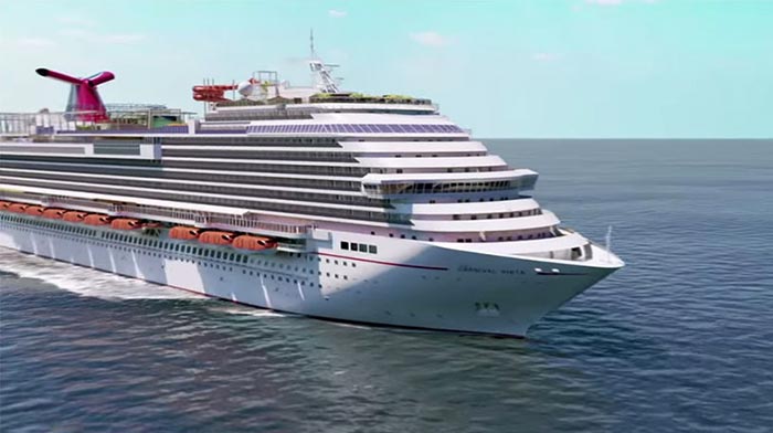 Carnival Cruise line releases high-energy video tour of new Carnival Vista hosted by…Carnival Vista